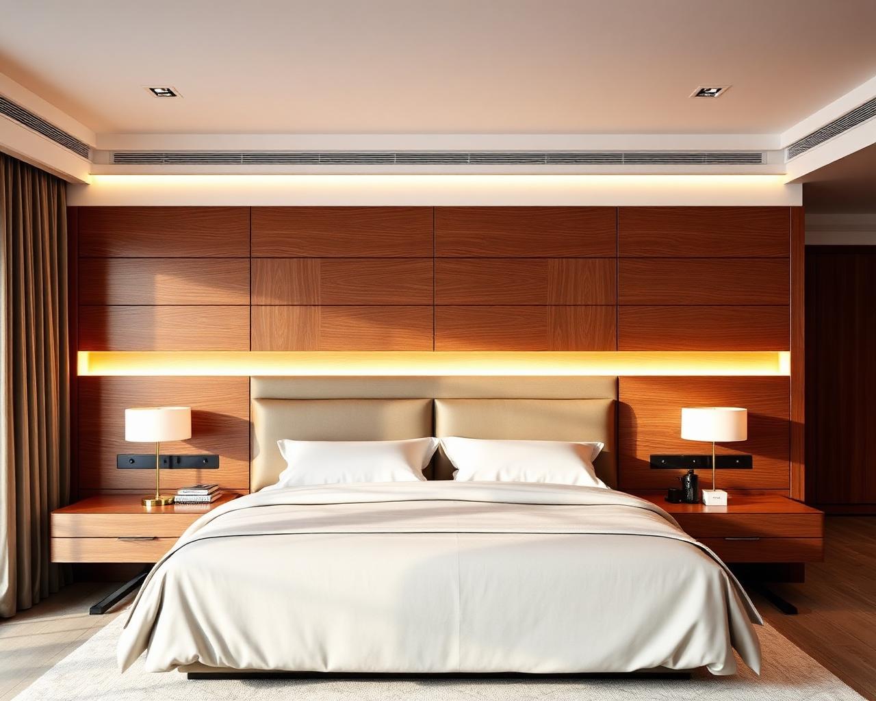 Panelled Headboard Bed — Beds by Artisian Decor
