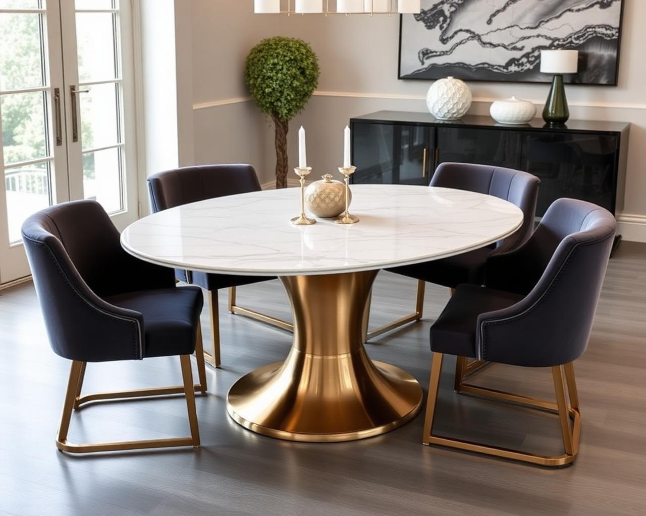 Marble Top — Dining Tables by Artisian Decor