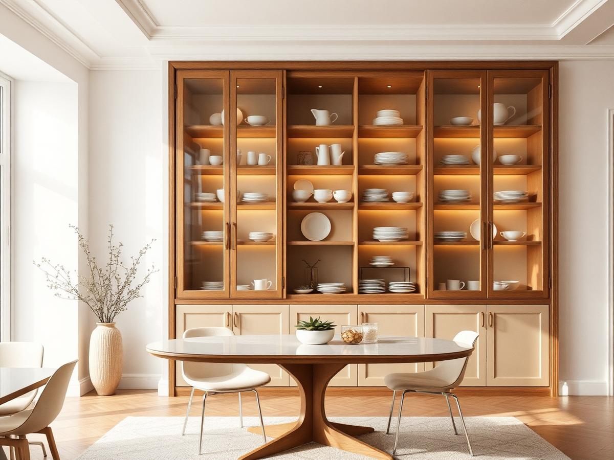 Crockery Unit — Study & Storage by Artisian Decor
