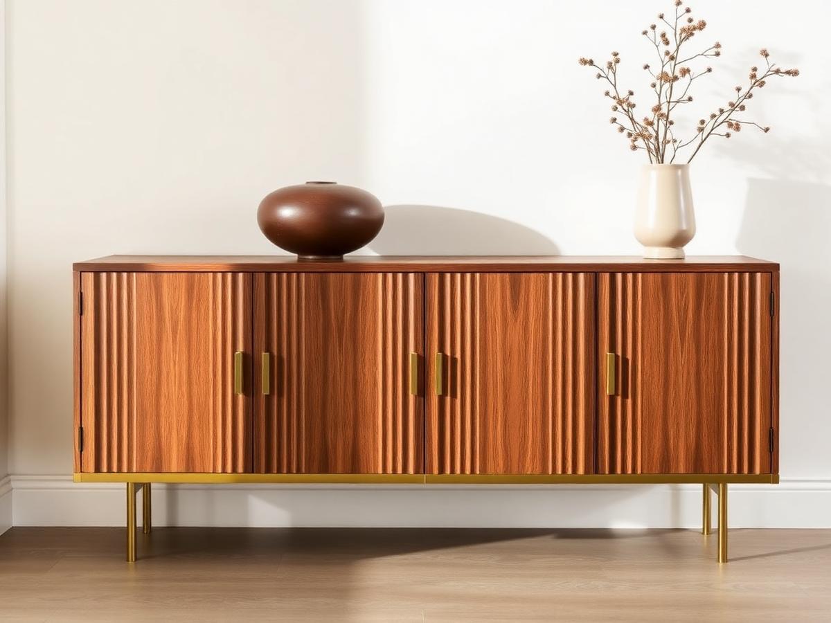 Fluted Sideboard — Study & Storage by Artisian Decor