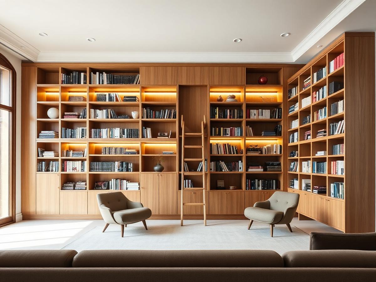 Home Library — Study & Storage by Artisian Decor