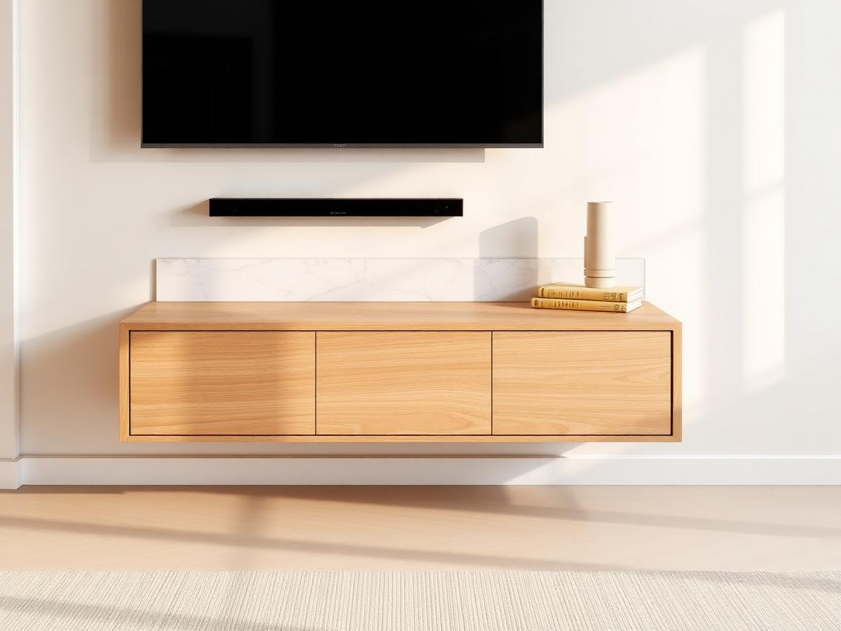 Floating Console — TV Units by Artisian Decor