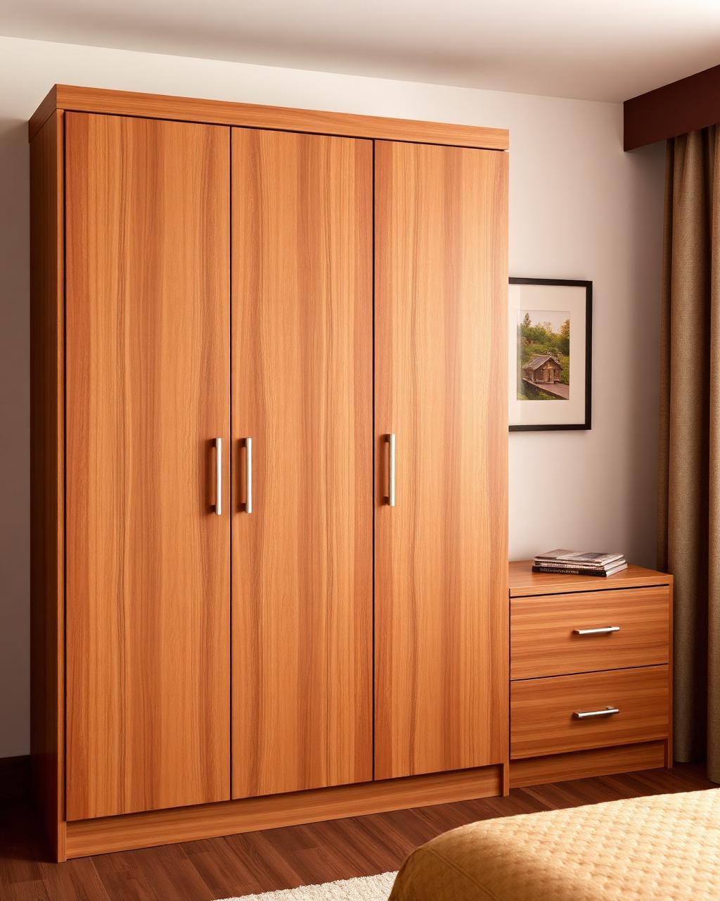 Three-Door Wardrobe — Wardrobes by Artisian Decor